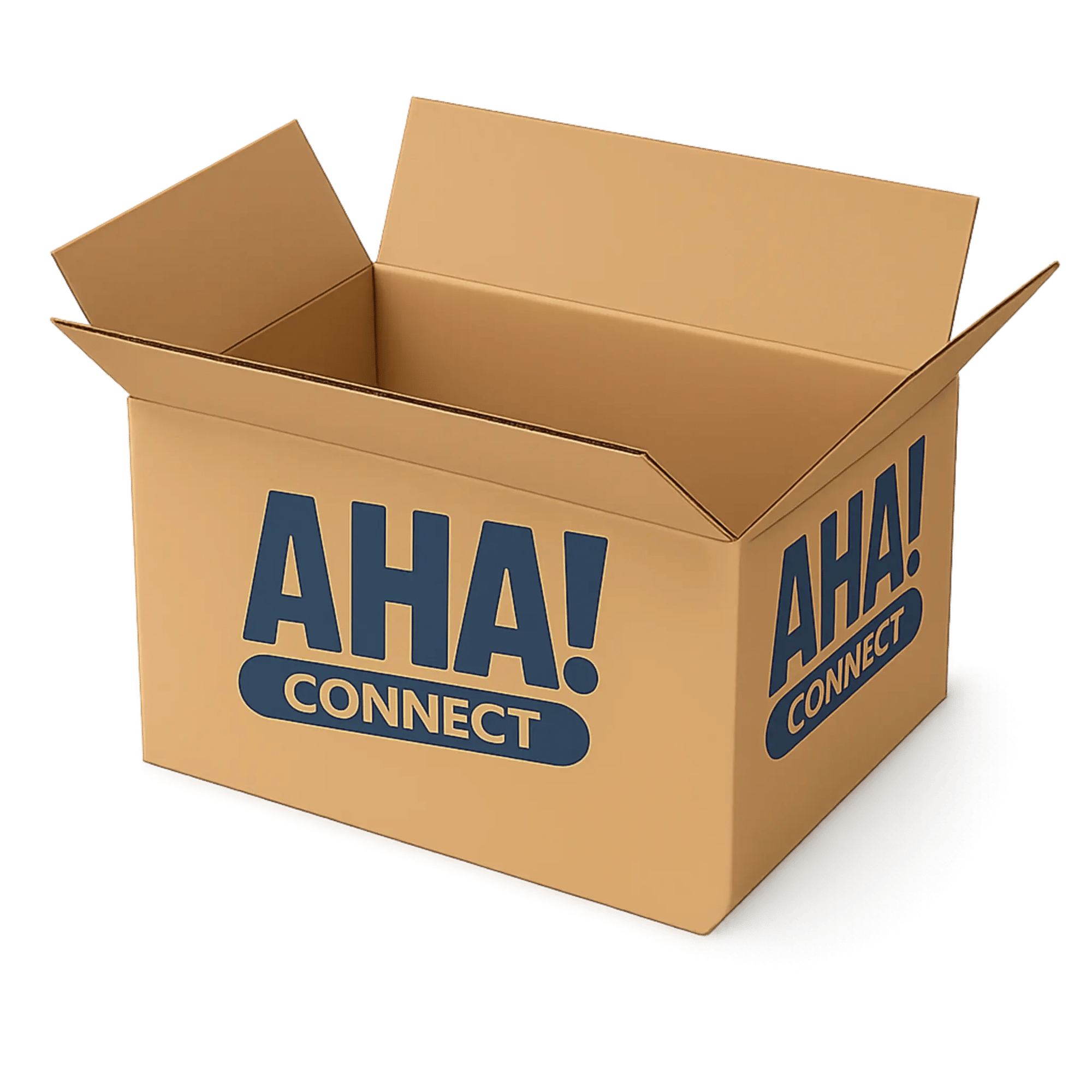 Aha Connect branded box